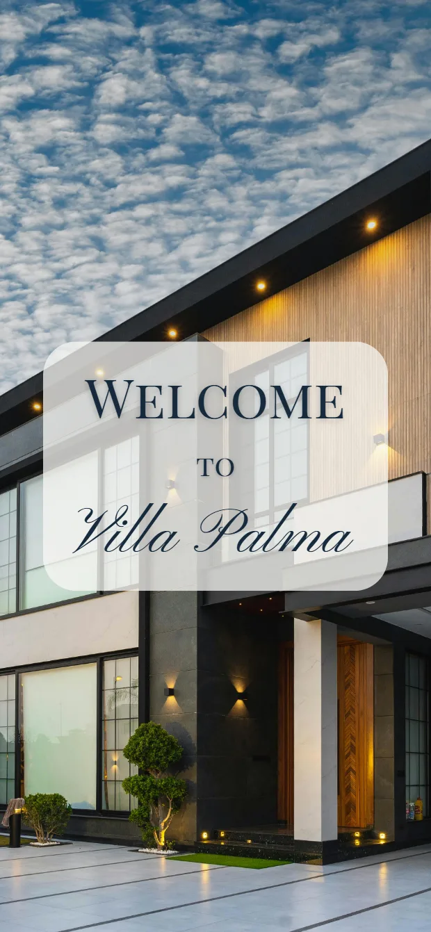 Villa Palma, naslovnica vodiča